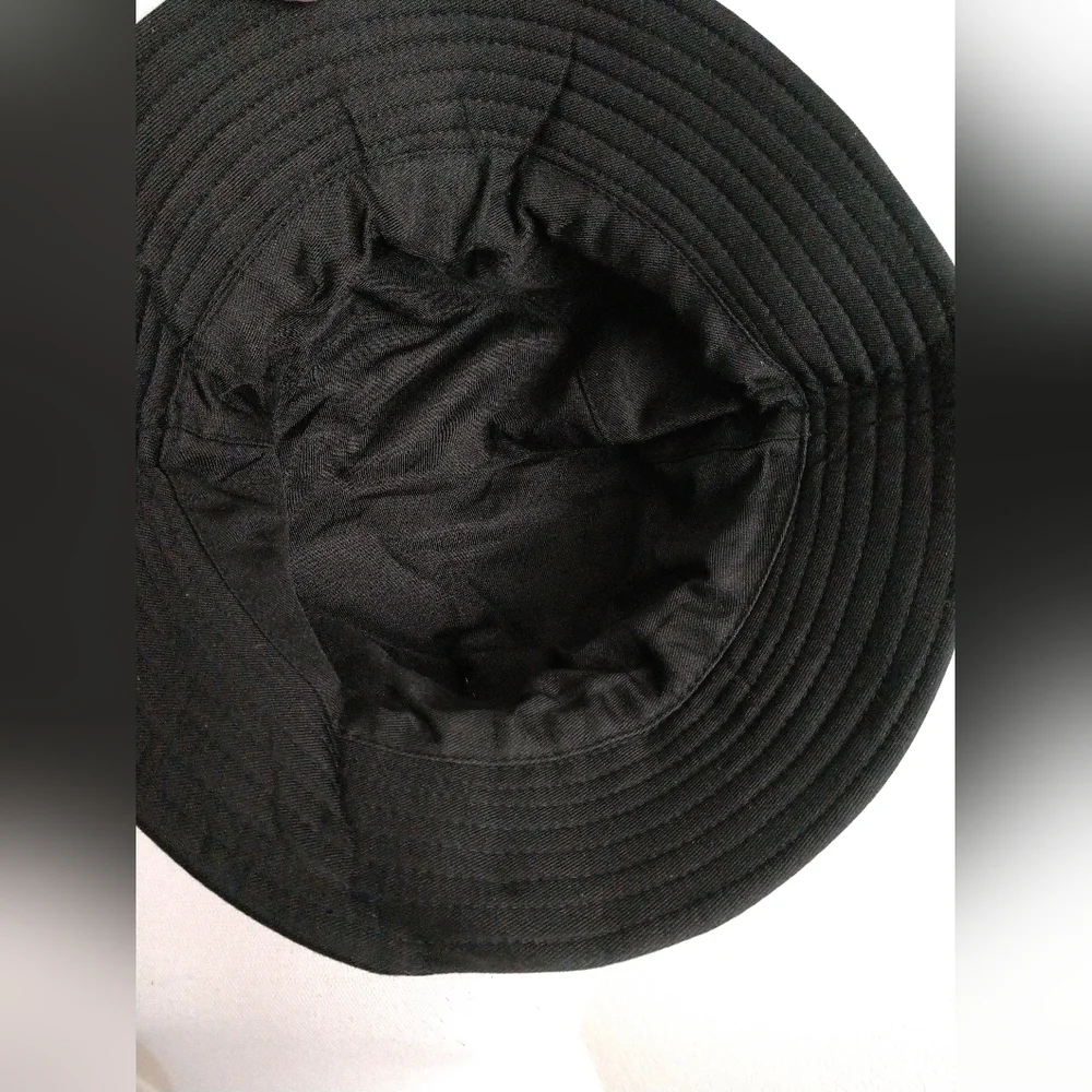 Cartoon Duck Bucket Hat Sun Hat Boys Girls Ages 10-16 Black